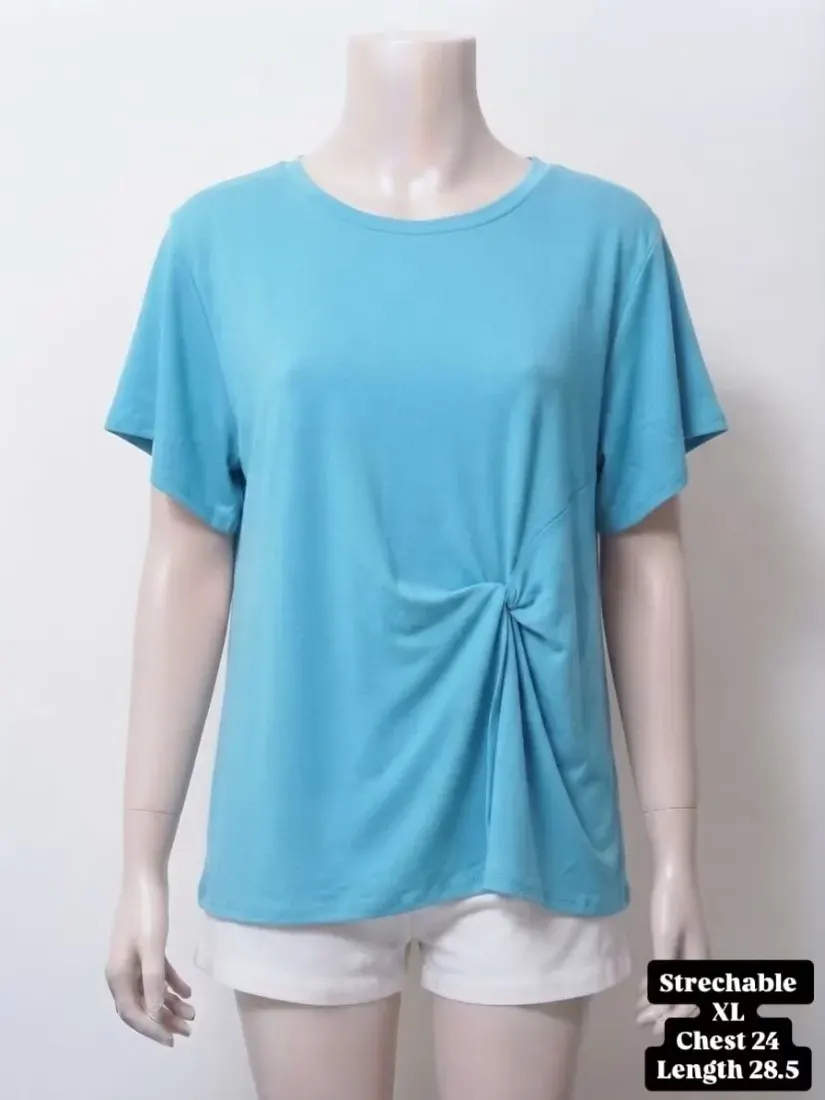 Side-Knot Twist Top