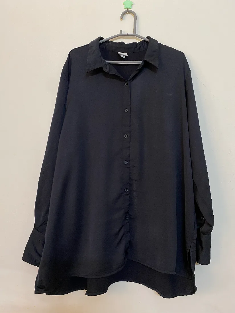 Oversized Button-Down Shirt — photo 2 of 2