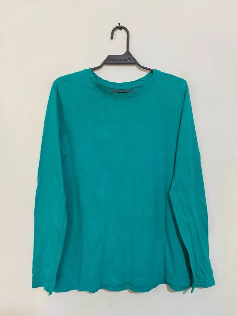 Teal Green Long-Sleeve Tee — photo 2 of 2