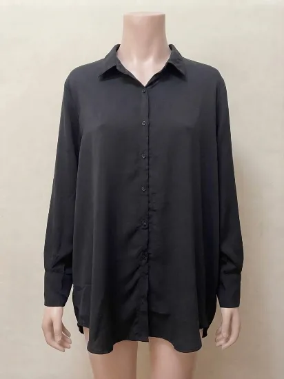 Oversized Button-Down Shirt