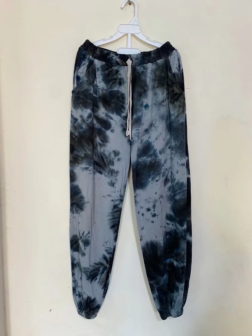 Grey & Black Cloud Print Lounge Trouser — photo 2 of 2