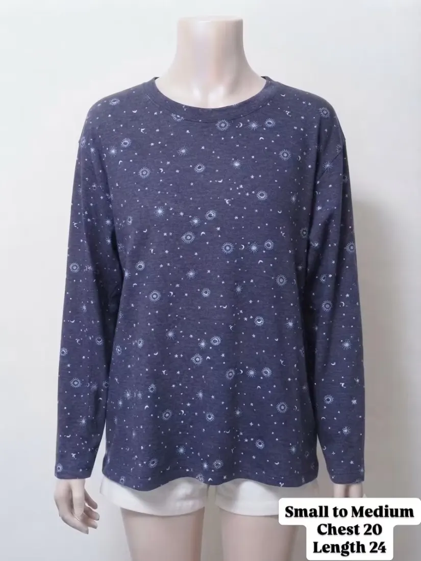 Star & Moon Long-Sleeve Tee