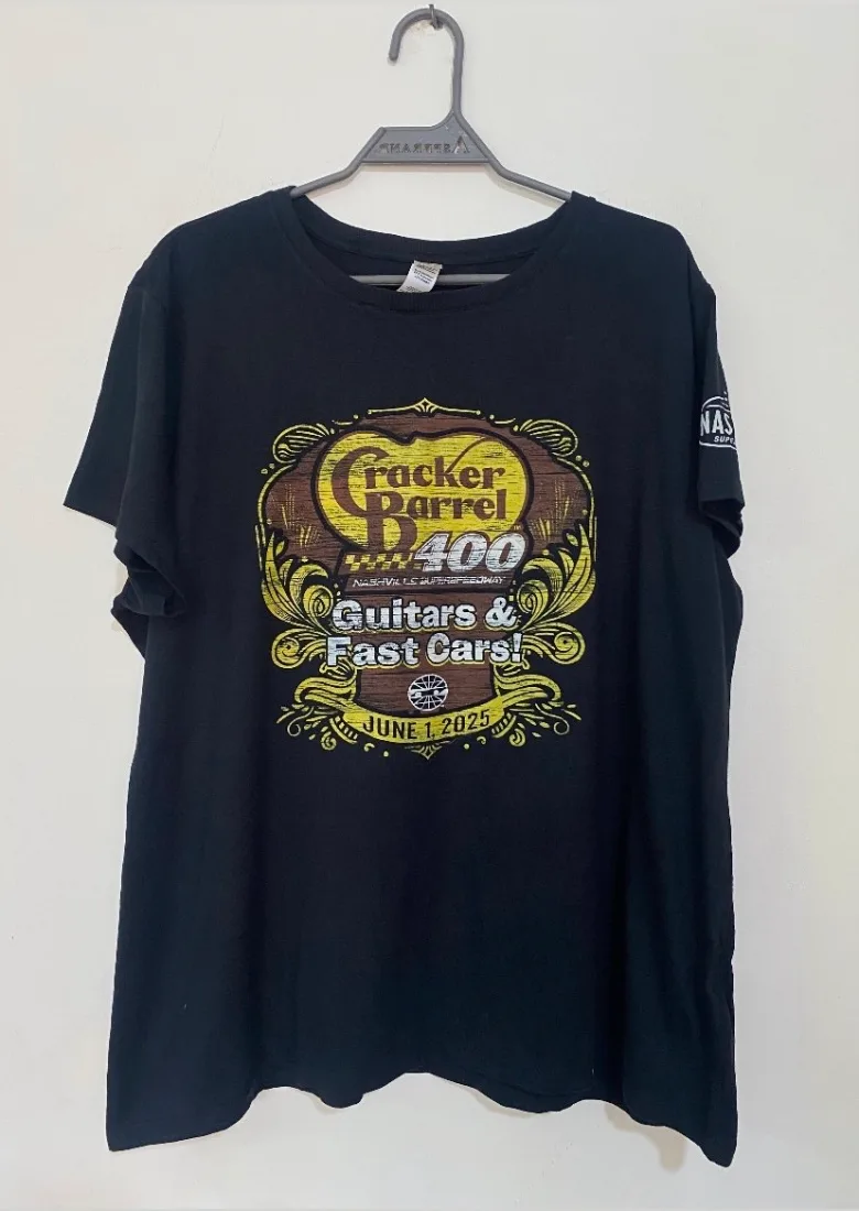 Black Graphic Printed Oversized T-Shirt — photo 2 of 2