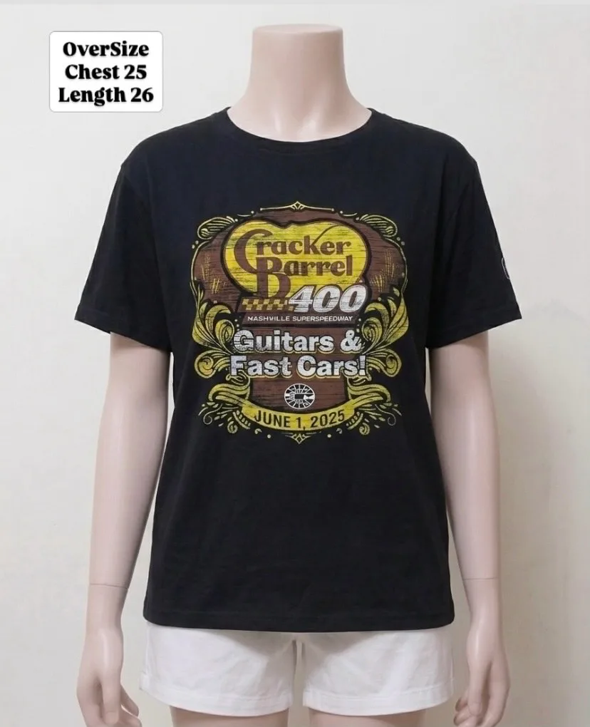 Black Graphic Printed Oversized T-Shirt