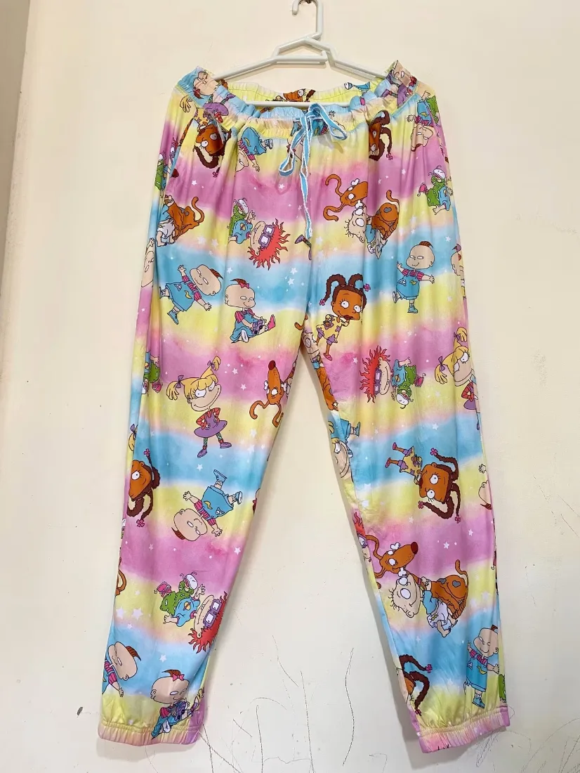 Rugrats Cartoon Character Pastel Lounge Trouser